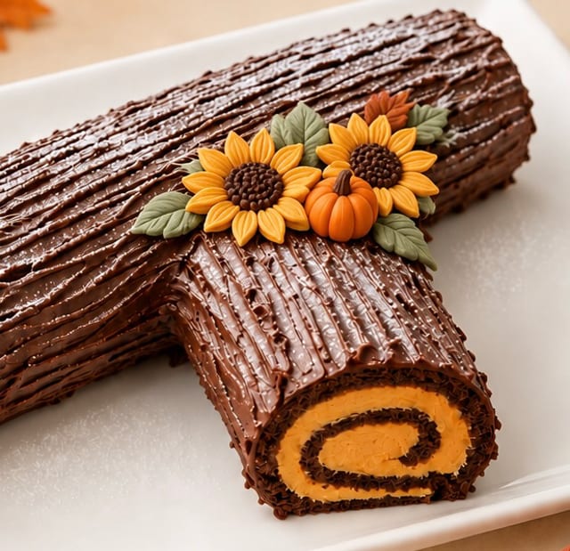 Yule Log.
