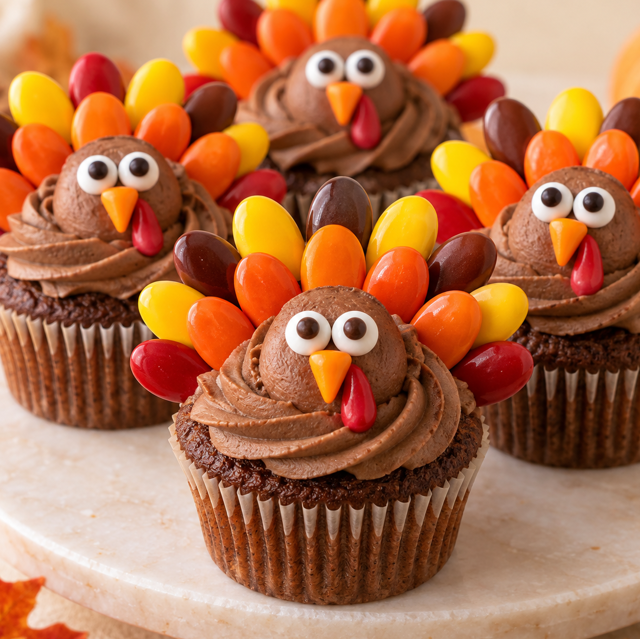 Turkey Cupcake.