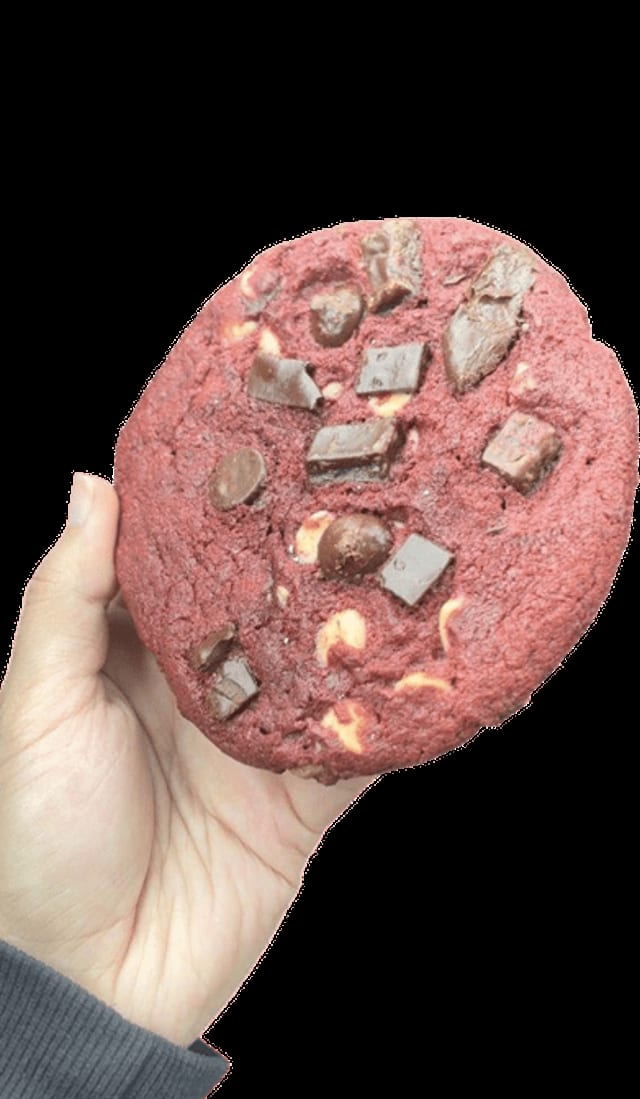 Red Velvet Cookies.