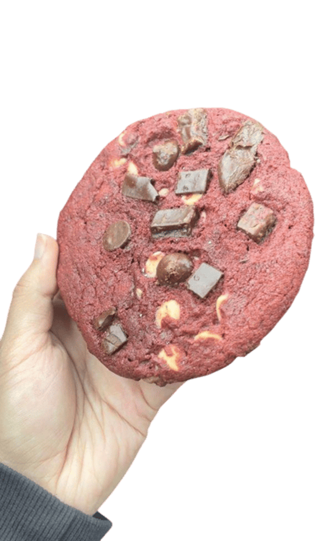 Red Velvet Cookies.