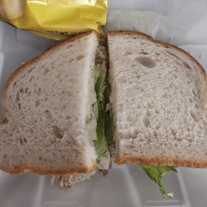 Tuna Salad Sandwich.